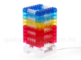 Illustration for article titled LEGO Brick Tower Mood Light Builds a Castle of Happiness